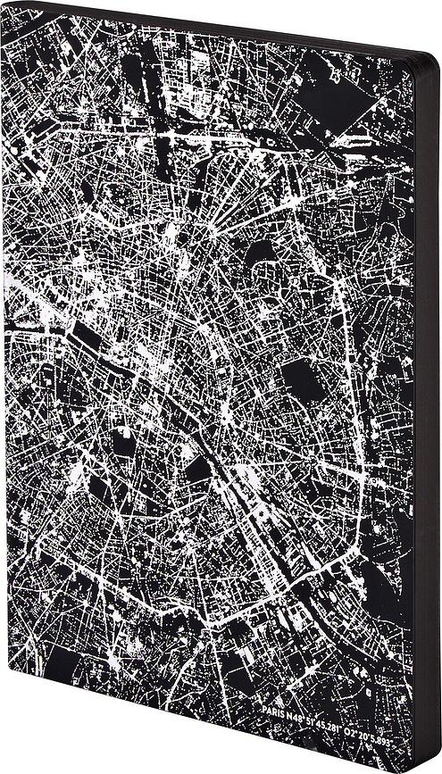 Užrašų knygelė su taškeliais Nightflight Light Paris 120 g/m² L 176 puslapių