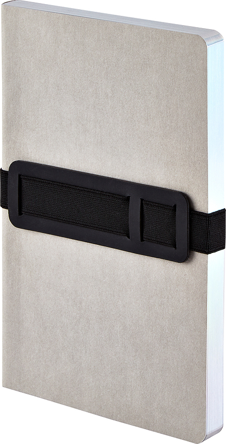 Voyager M Carnet à points, 176 pages, 120 g/m², gris