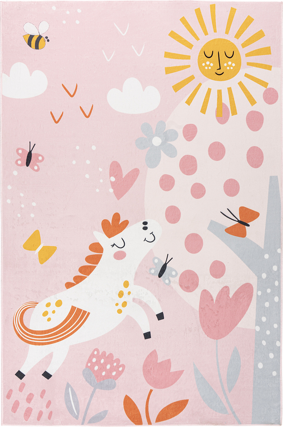 Alfombra infantil Magic Kids 101, con diseño Flying Horse