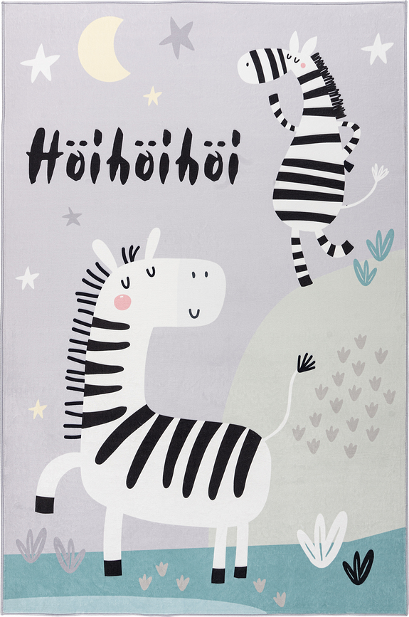 Alfombra infantil Magic Kids 103 Dancing Zebra, 160 x 230 cm