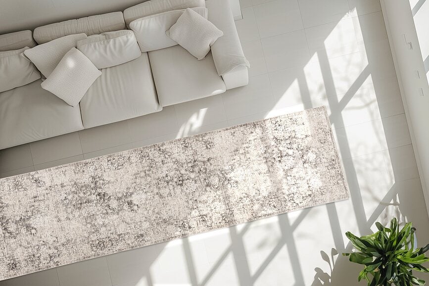 Bella 239 Tepih Staza 80 x 300 cm krem