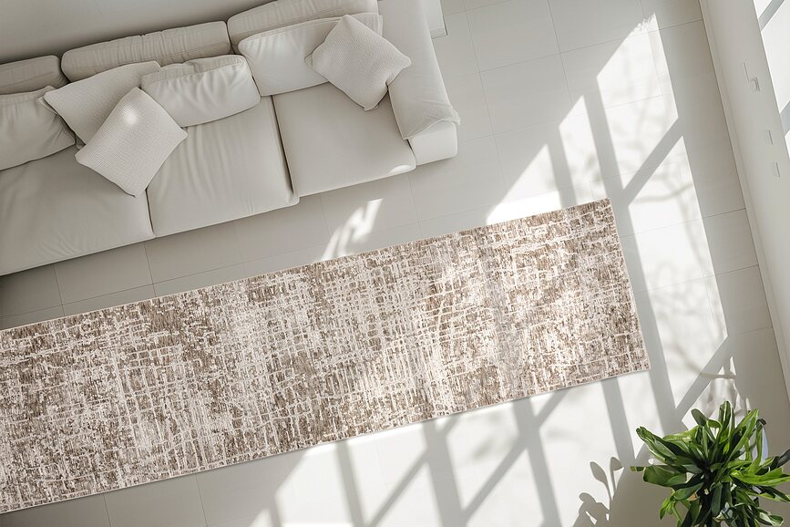 Bella 239 Tepih Staza 80 x 300 cm krem