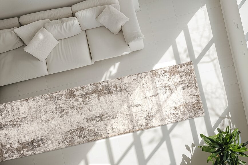 Bella 239 Tepih Staza 80 x 300 cm krem