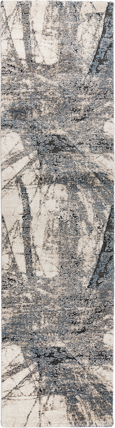 Bologna 460 Tapis de couloir 80 x 300 cm, bleu