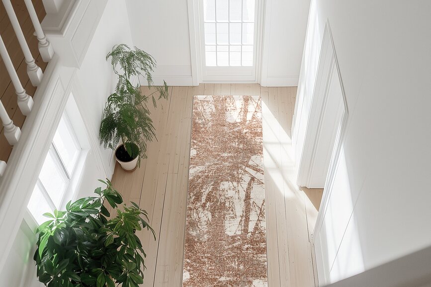 Bologna 460 Tapis de Couloir, 80 x 300 cm, terracotta