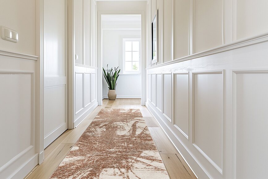 Bologna 460 Tepih Staza 80 x 300 cm terakota