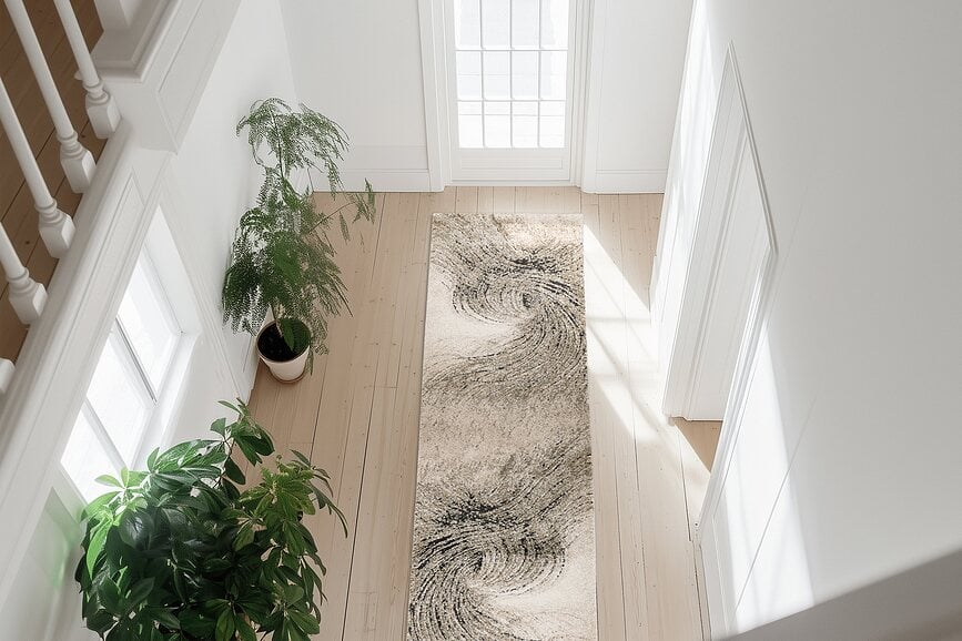 Bologna 462 Tepih Staza 80 x 300 cm plava