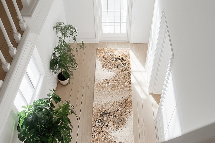 Bologna 462 Tepih Staza 80 x 300 cm plava