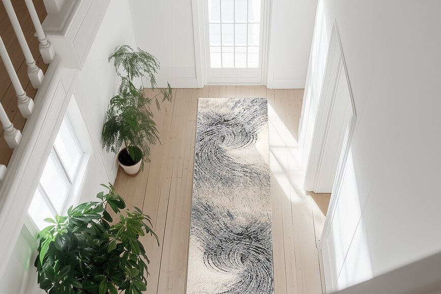 Bologna 462 Tepih Staza 80 x 300 cm plava