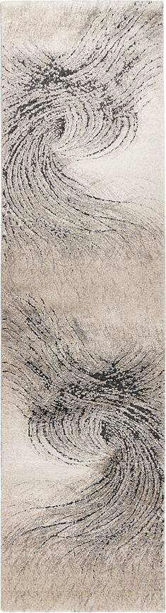 Bologna 462 Tapis de Couloir, 80 x 300 cm, gris