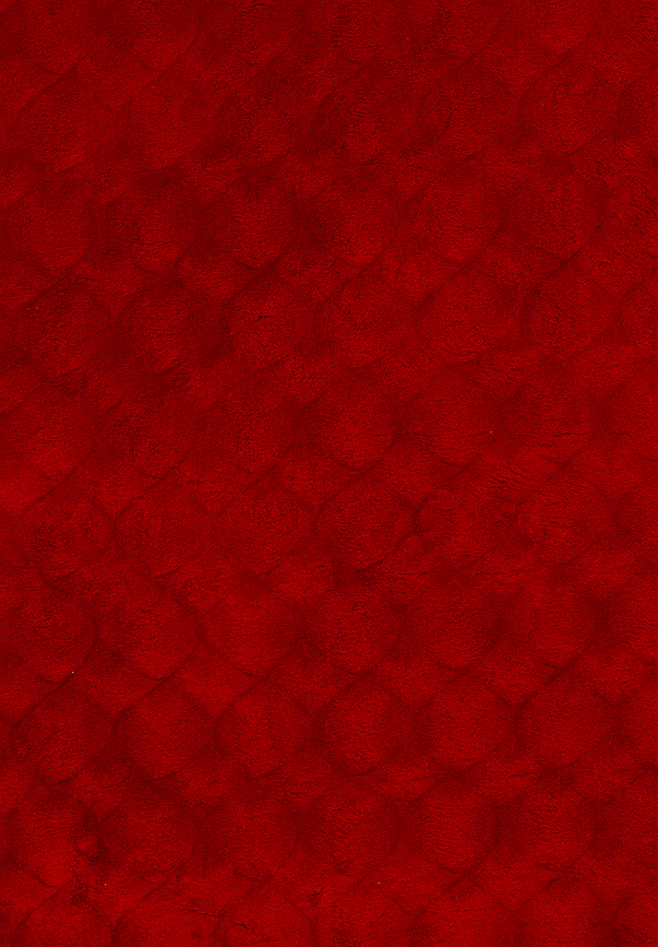 Dywan Diamond Cut czerwony