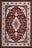 Dywan Isfahan740 120 x 170 cm czerwony