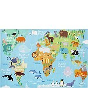 Dywan Torino Kids mapa świata 160 x 230 cm