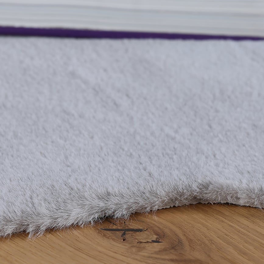 Luna Tapis, motif étoile, argenté