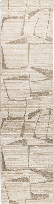 Parma 510 Preproga, 80 x 300 cm, kremna