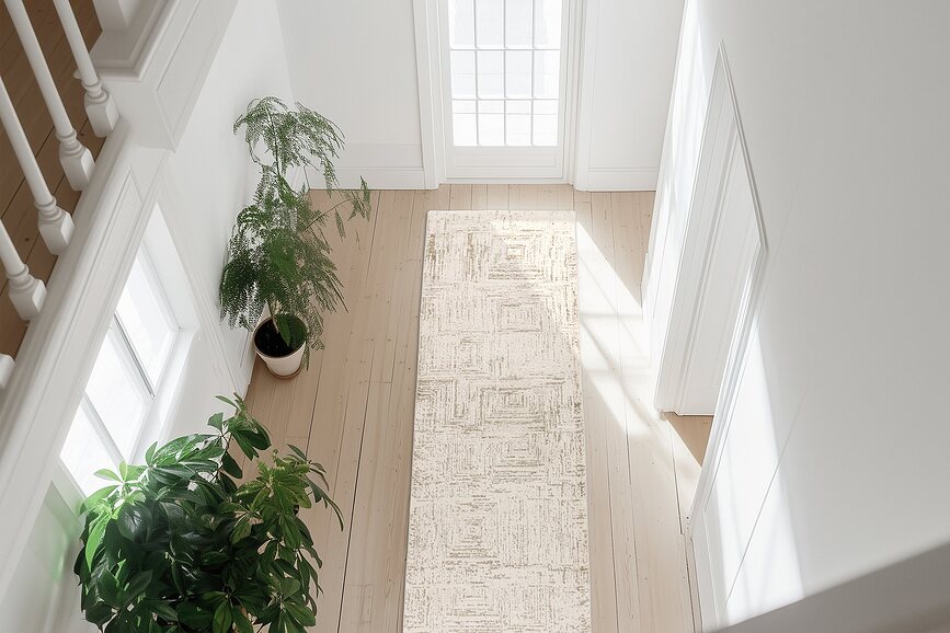 Parma 513 Tapis de Couloir, 80 x 300 cm, crème