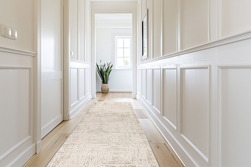 Parma 510 Tepih Staza 80 x 300 cm krem