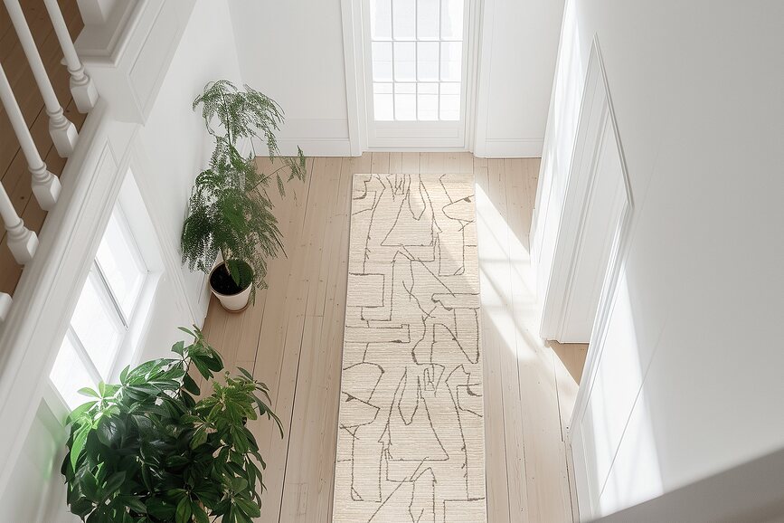 Parma 510 Tepih Staza 80 x 300 cm krem