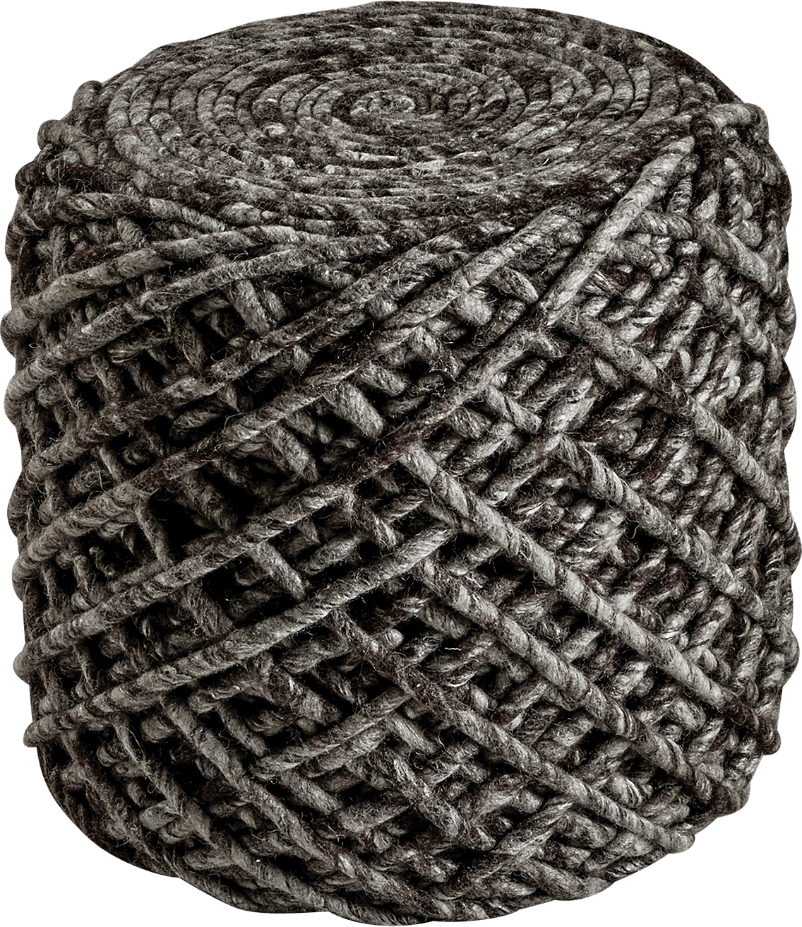 Royal Pouf 40 cm Kaffee