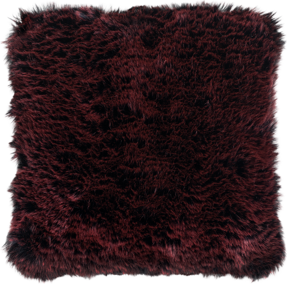 Samba Dekoratives Kissen 40 x 40 cm Bordeauxrot