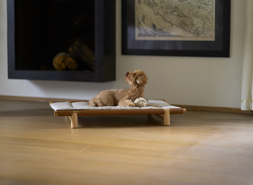 Berberé Lit pour chien, brun