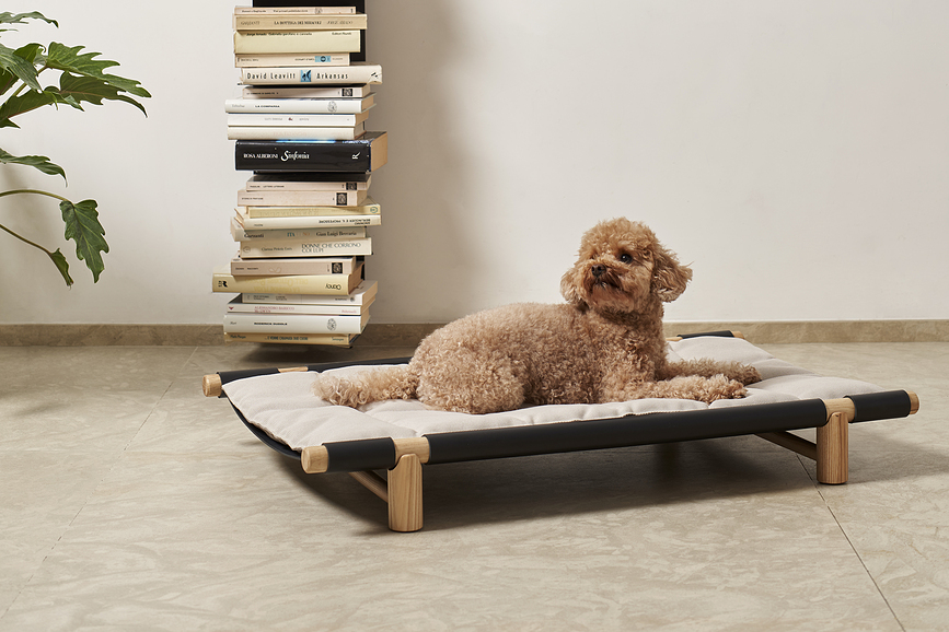 Berberé Lit pour chien, brun