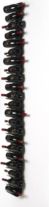 Botellero de pared Ptolomeo, 208 cm, plateado