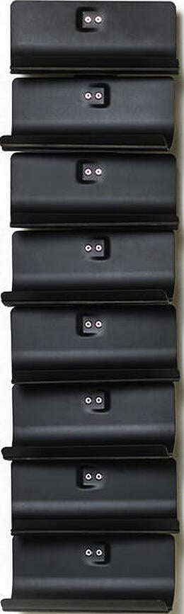 Botellero de pared Ptolomeo, 75 cm, blanco