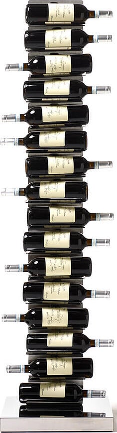 Botellero Ptolomeo, 155 cm, plateado