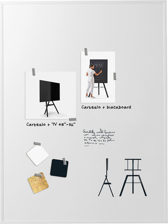 Cartesio Μαγνητικός Πίνακας, λευκός