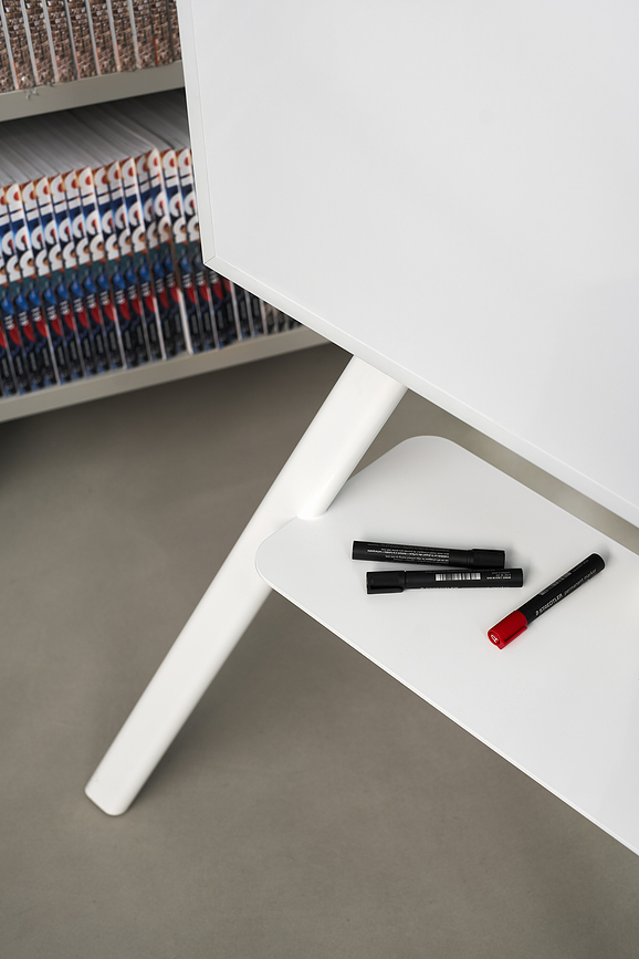 Cartesio Tableau Magnétique, blanc