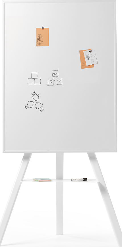 Cartesio Tableau Magnétique, blanc