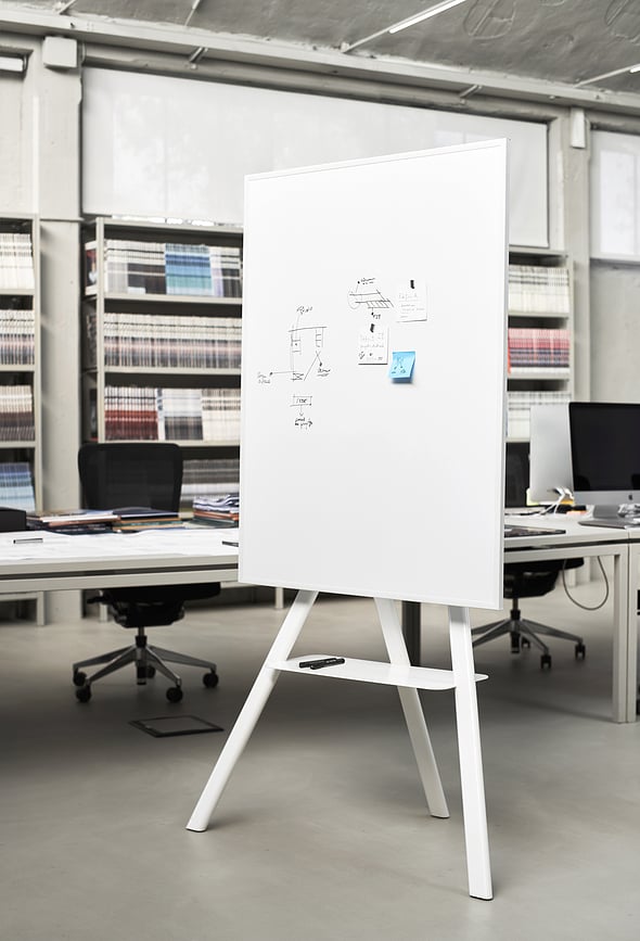 Cartesio Tableau Magnétique, blanc