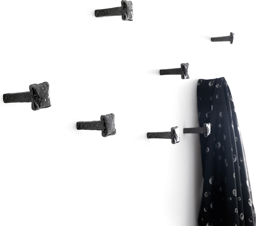 Chiodo Nail Kuke zidne crne 4 kom.