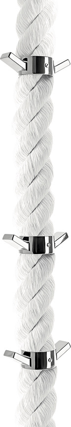 Colgador de pared o techo La Cima, beige y plateado