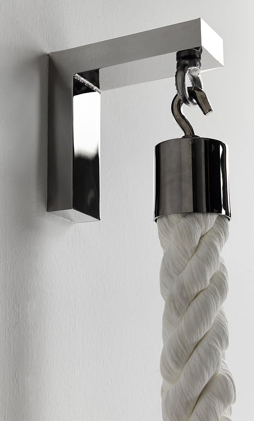 Fijación Mural para Perchero La Cima, plateada