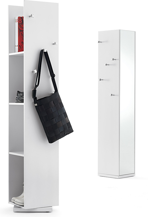 Ganchos de pared Chiodo Nail, negros, 4 unidades