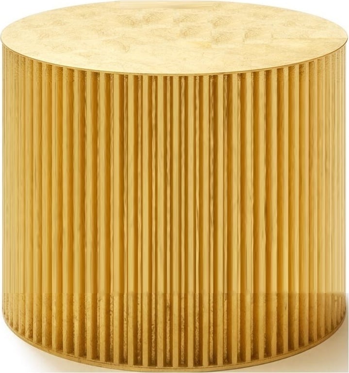 Herclino Kaffeetisch S goldfarben