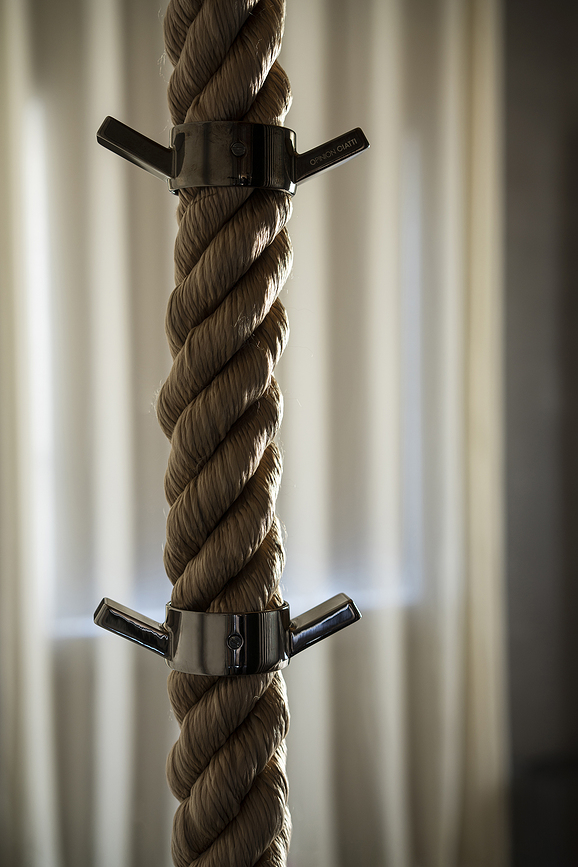 La Cima Prsten s dvije kuke za vješalicu srebrni