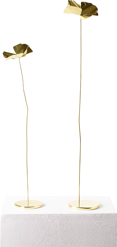 Papavero Delicato Dekoracija cvijet veličina L zlatna