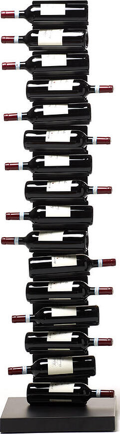 Ptolomeo Porte-Bouteilles 155 cm, noir