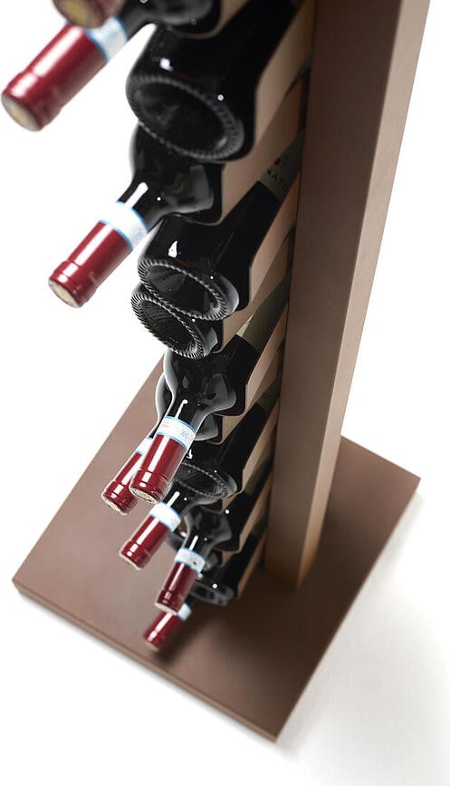 Ptolomeo Range-Bouteilles 155 cm, argenté