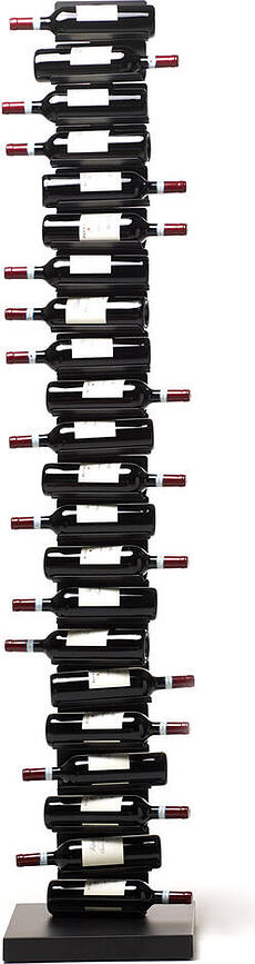 Ptolomeo Stalak za vino 213 cm crni