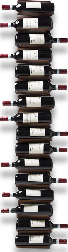 Ptolomeo Stalak za vino zidni 150 cm smeđi