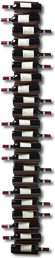 Ptolomeo Stalak za Vino zidni 208 cm smeđi