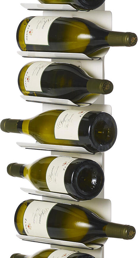 Ptolomeo Stalak za Vino zidni 75 cm bijeli