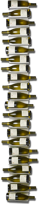 Ptolomeo Stenski regal za vino, 208 cm, bel