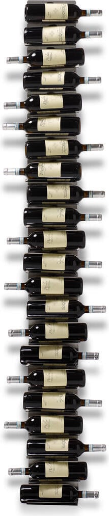 Ptolomeo Weinwandhalter 208 cm silberfarben