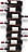 Ptolomeo Weinwandhalter 75 cm braun