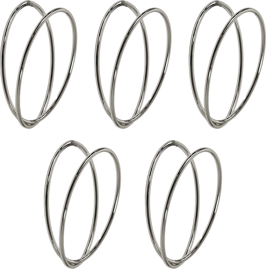 Senzatempo Modularen obešalnik, 5-delni set, srebrn